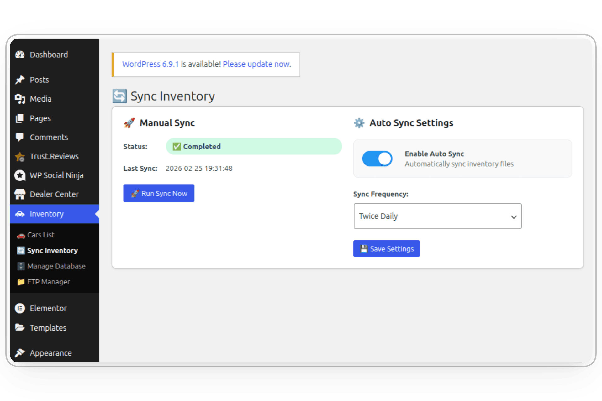 Custom WordPress Plugin Architecture