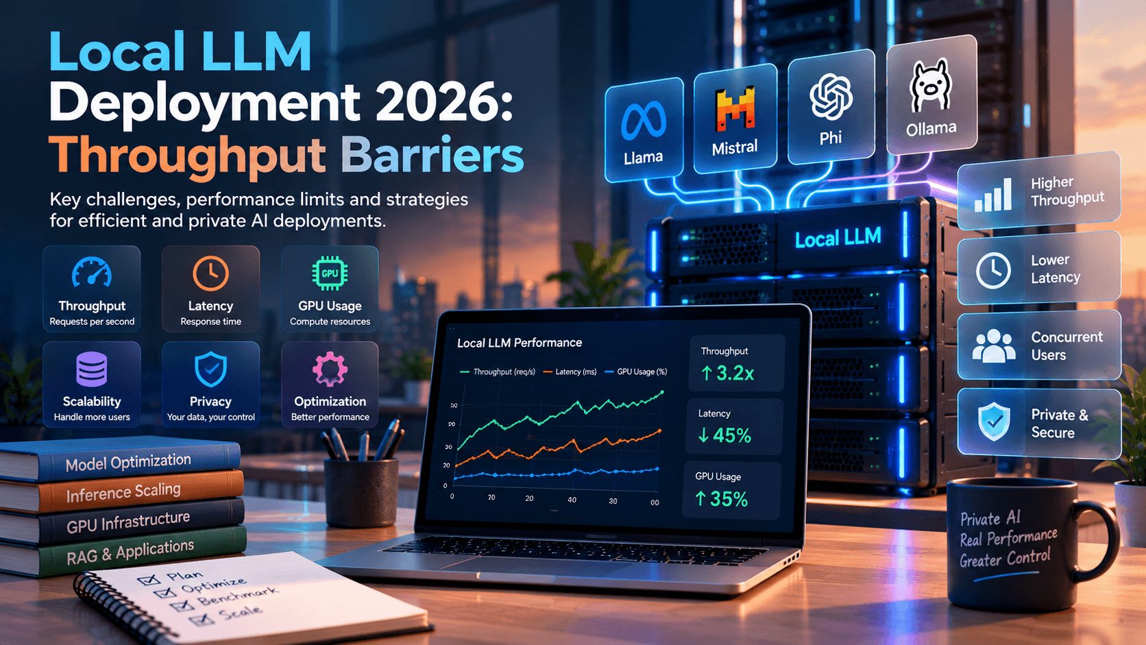 Local LLM Deployment 2026: Throughput Barriers